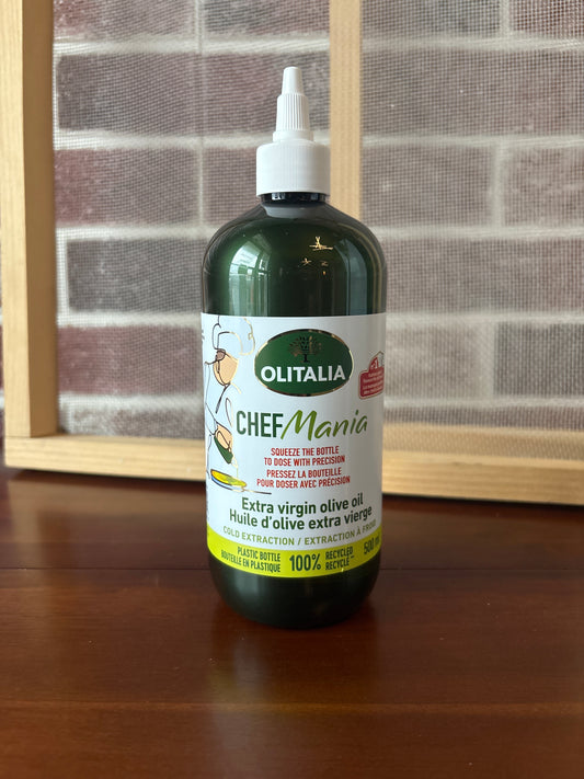 Olitalia Chef Mania EVOO Squeeze Bottle 500ml