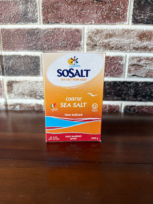 SoSalt Coarse Sea Salt 1kg