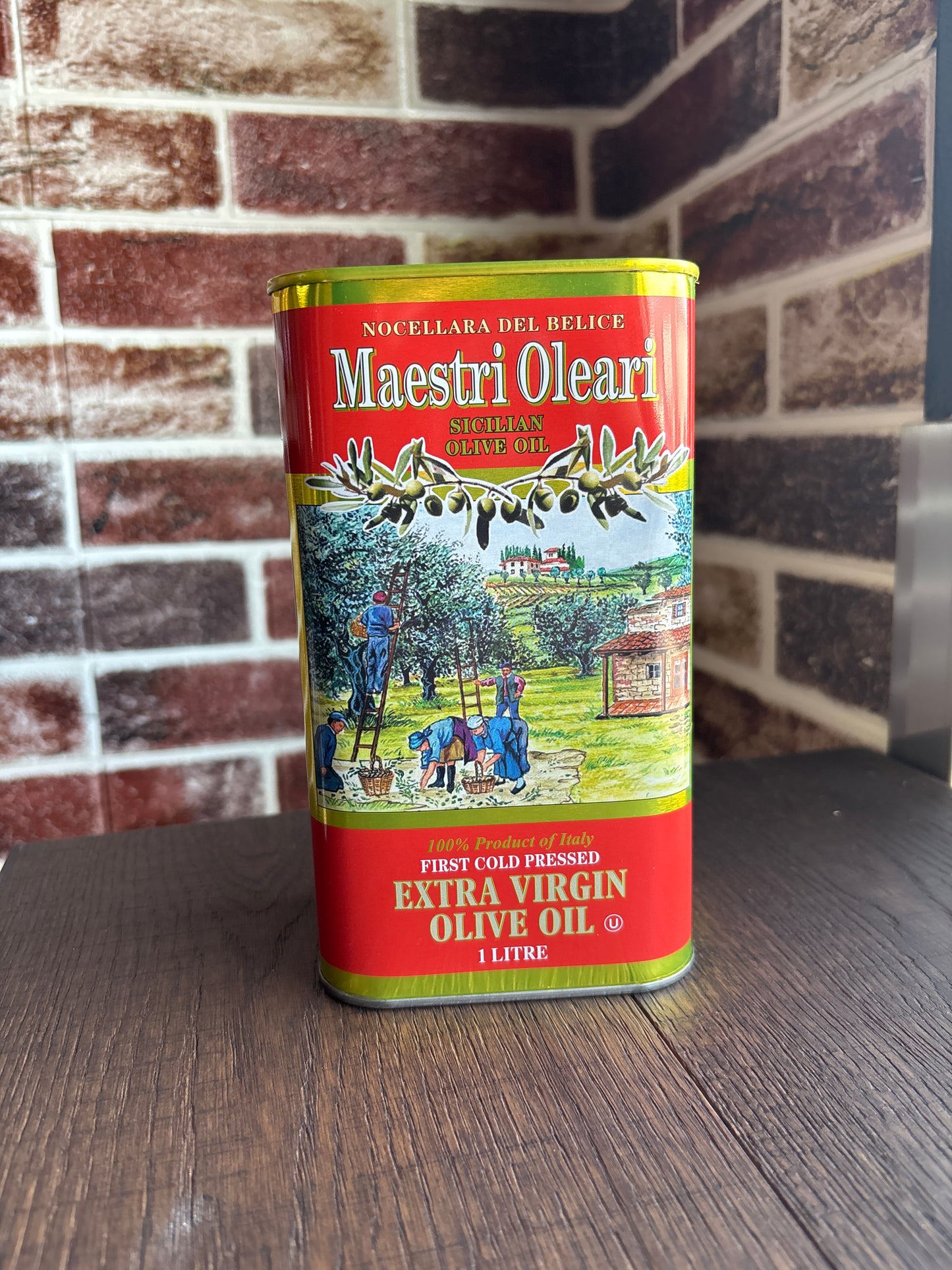 Maestro Oleari First Cold Pressed Extra Virgin Olive oil 1L