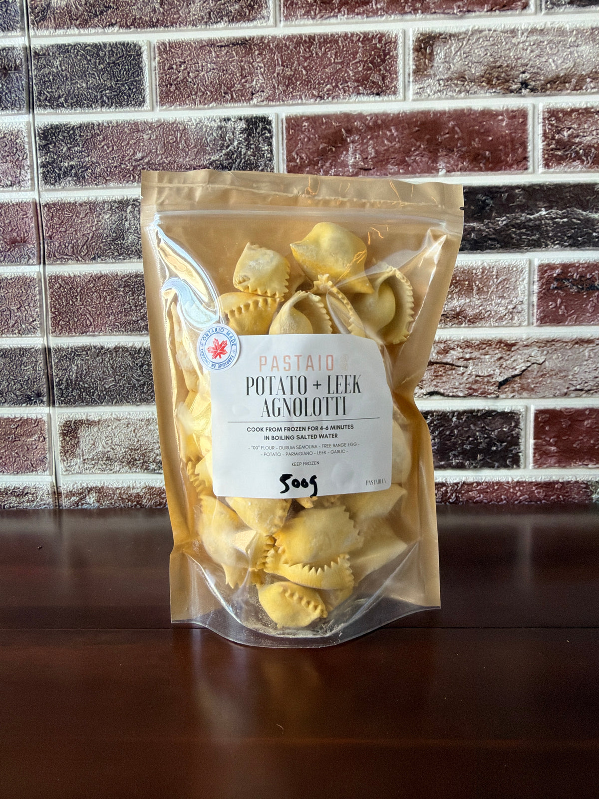 Potato + Leek Agnolotti 500g