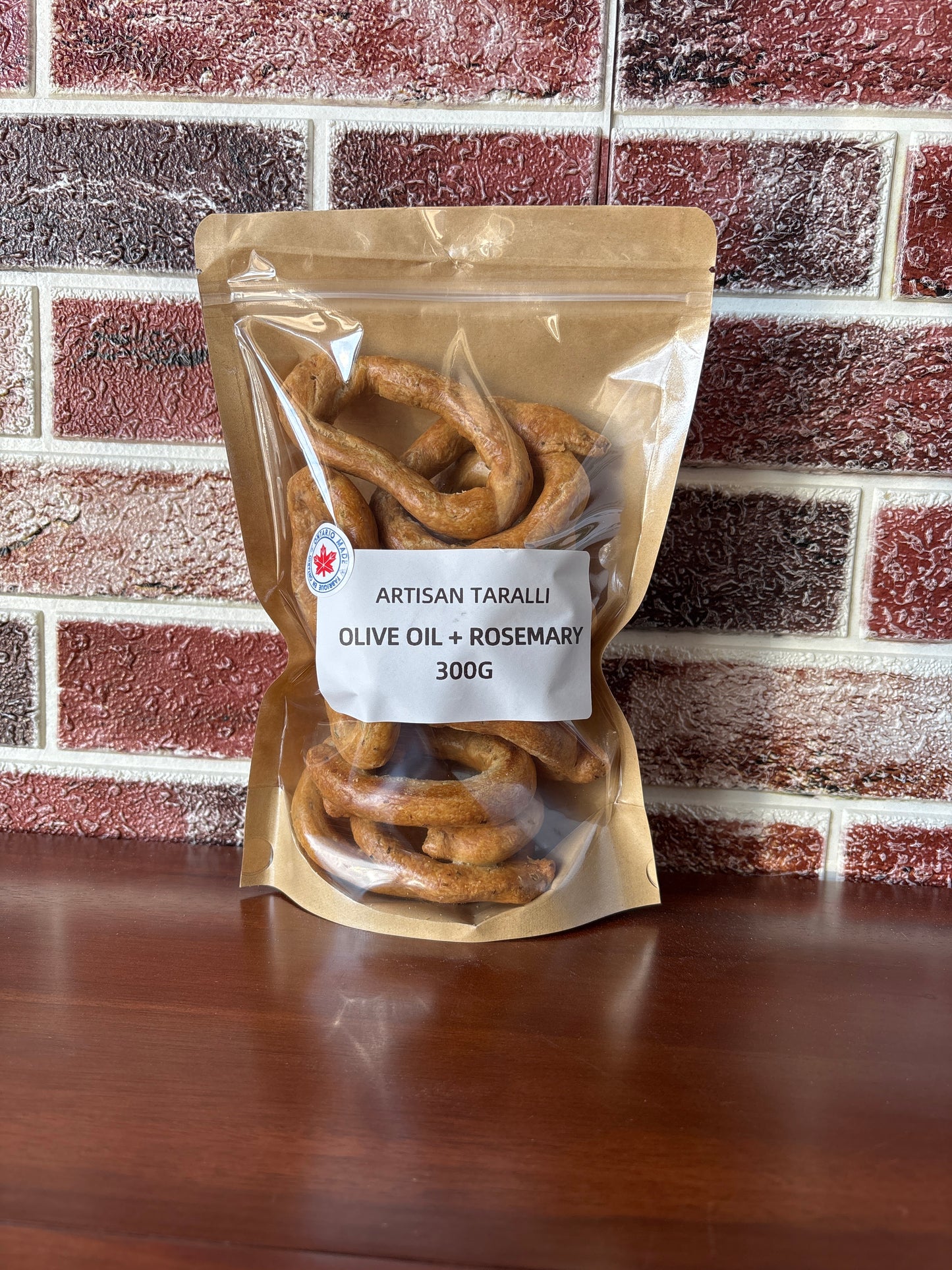 Artisan Taralli Olive Oil + Rosemary 250g