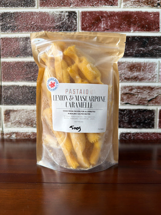 Lemon + Mascarpone Caramelle 500g
