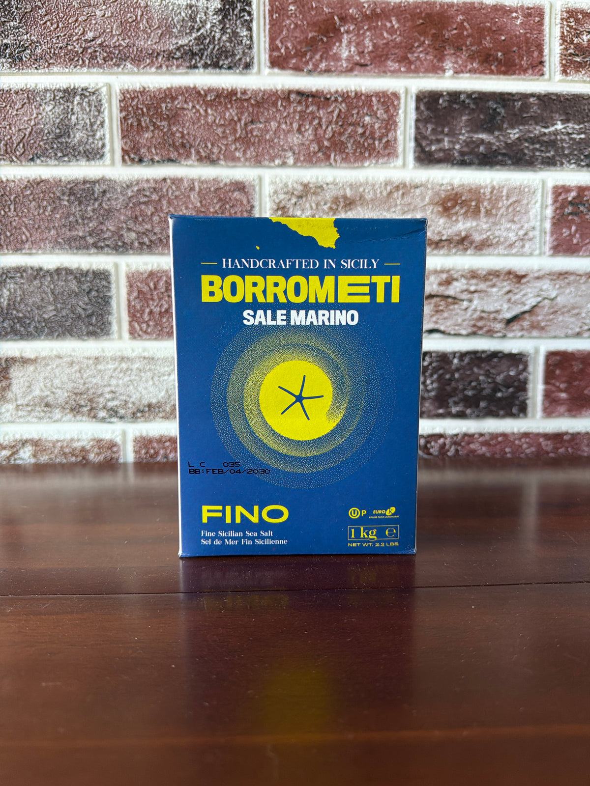 Borrometi Fine Sicilian Sea Salt 1kg