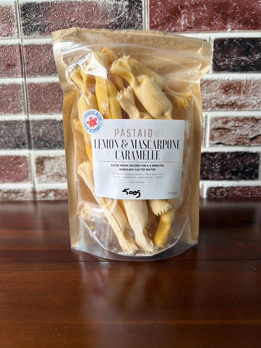 Lemon + Mascarpone Caramelle 500g
